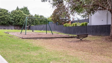 Swings and seat