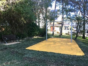 Swing and bench