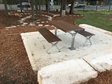 Picnic setting