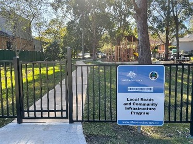 Fenced Playground