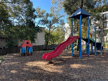 slide on playground