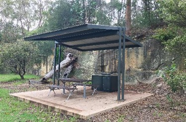 Cunninghams Reach BBQ and shelter