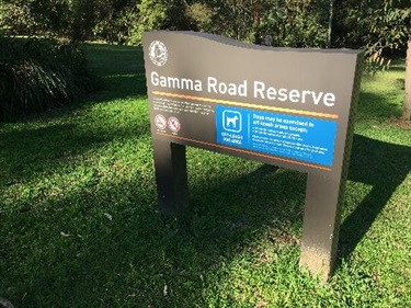 information sign