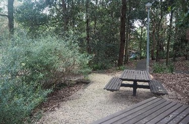 Picnic tables