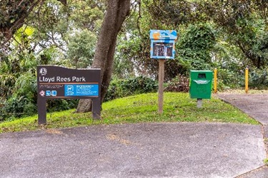 Library and sign