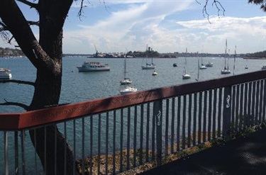 public art railing