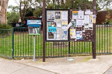 Community notice board