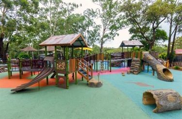 Mindarie Park kids playground wide angle view