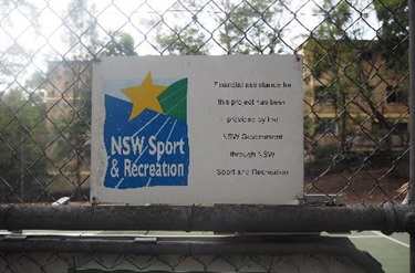 Sport and Rec sign