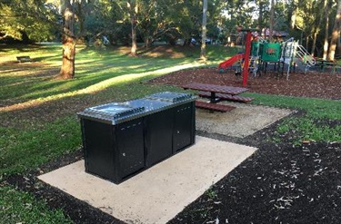 BBQ area
