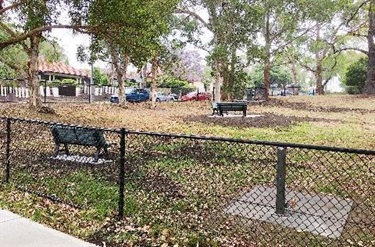 Turrumburra Park fence and park benches