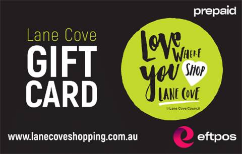 Lane Cove gift card