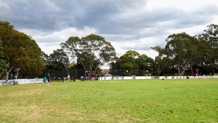 Oval at Kingsford Smith oval
