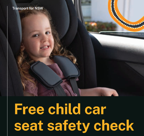 child sitting in a car seat