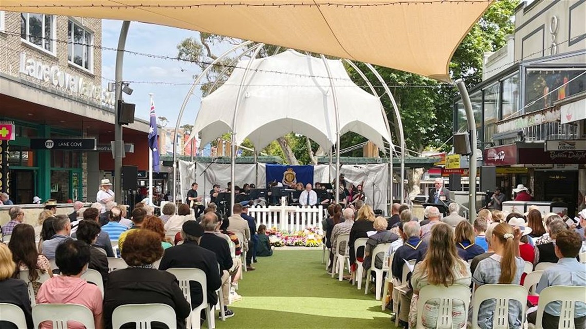 Remembrance Day in the Plaza