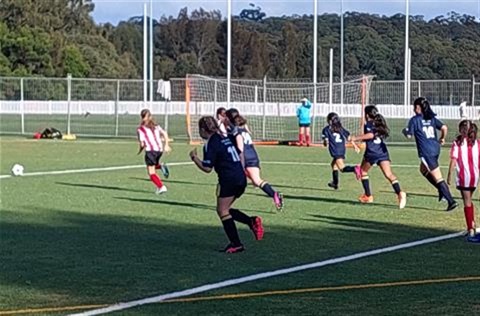 Soccer at B1 Blackman