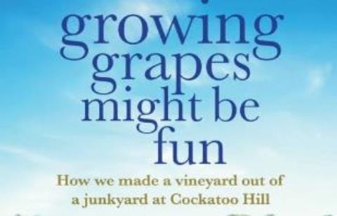 Book Cover Growing grapes vineyard 