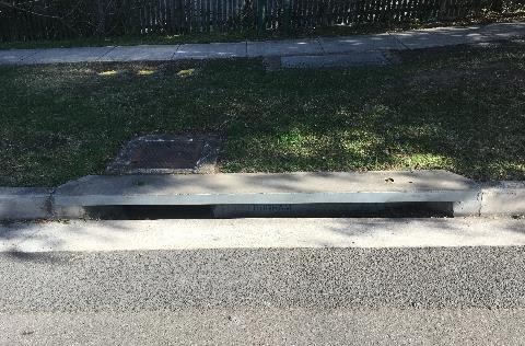  Council Stormwater Kerb Inlet with Pit behind kerb